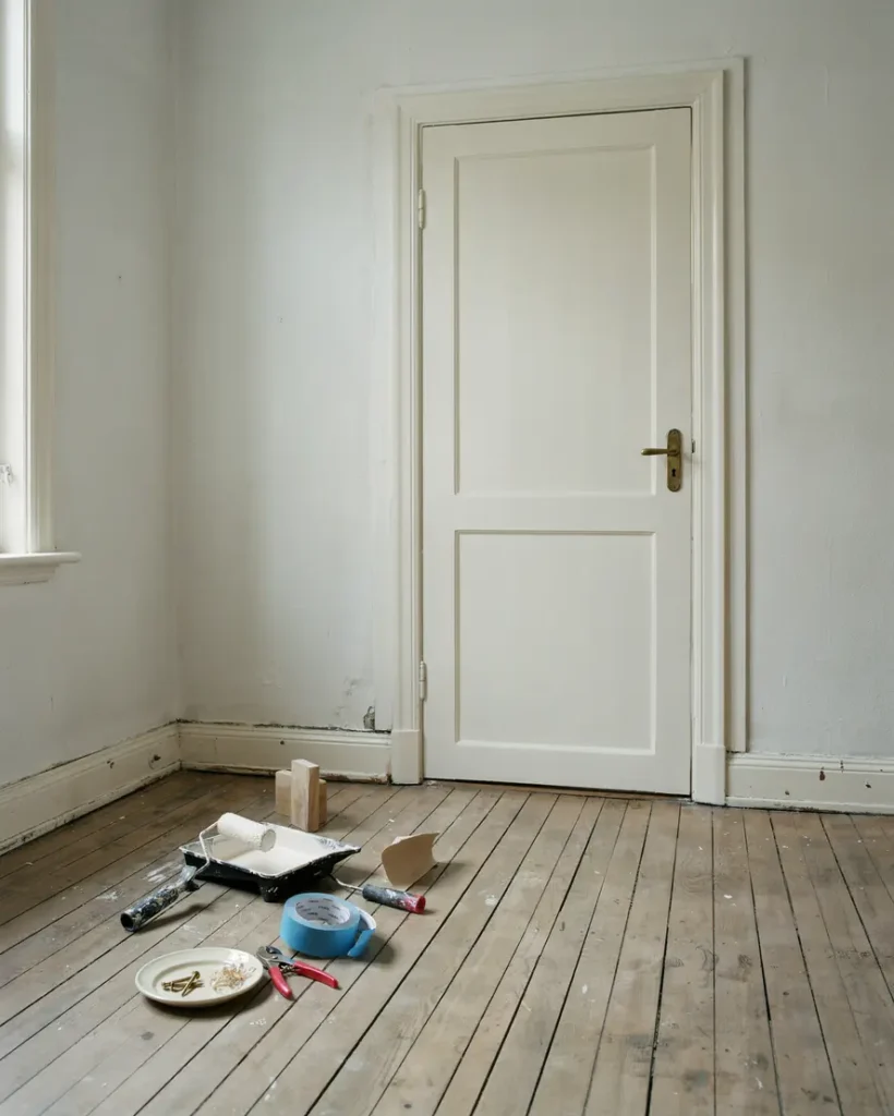 m la d rrar inomhus utan penseldrag r tt f rarbete f rgval och knep f r ett h llbart resultat